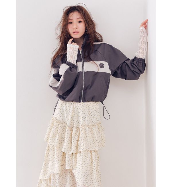 RESEXXY「バイカラーパイピングブルゾン」|ブルゾン・スタジャン|