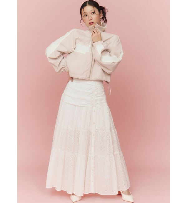 RESEXXY「バイカラーパイピングブルゾン」|ブルゾン・スタジャン|