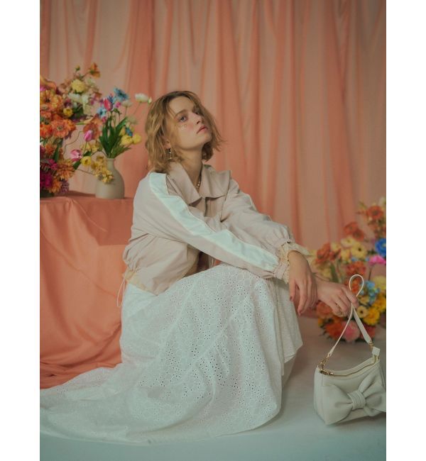 RESEXXY「バイカラーパイピングブルゾン」|ブルゾン・スタジャン|