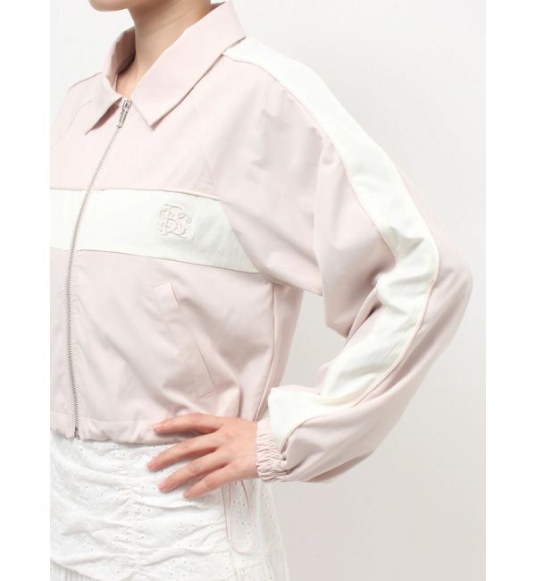 RESEXXY「バイカラーパイピングブルゾン」|ブルゾン・スタジャン|