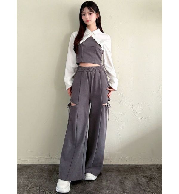 RESEXXY「シャツドッキングトップス【セットアップ着用可能】」|Tシャツ・カットソー|