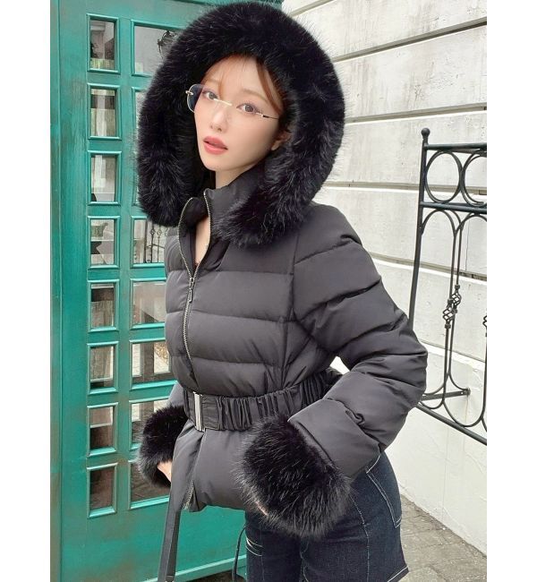 RESEXXY「【追加生産分】ショートダウンジャケット」|ダウン|ブラック