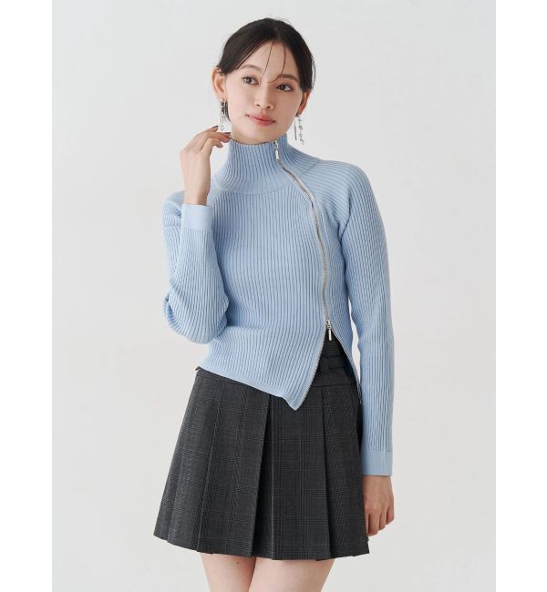 MERCURYDUO「ベルト付きチェックプリーツミニスカパン」|その他|