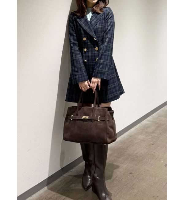 MERCURYDUO「【WEB限定カラーあり】2WAYフィット&フレアジャケットワンピース」|ワンピース|