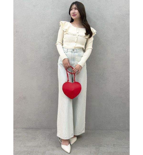 MERCURYDUO「【MILLELA FIRENZE】ハート型バッグ」|ショルダー・メッセンジャー|