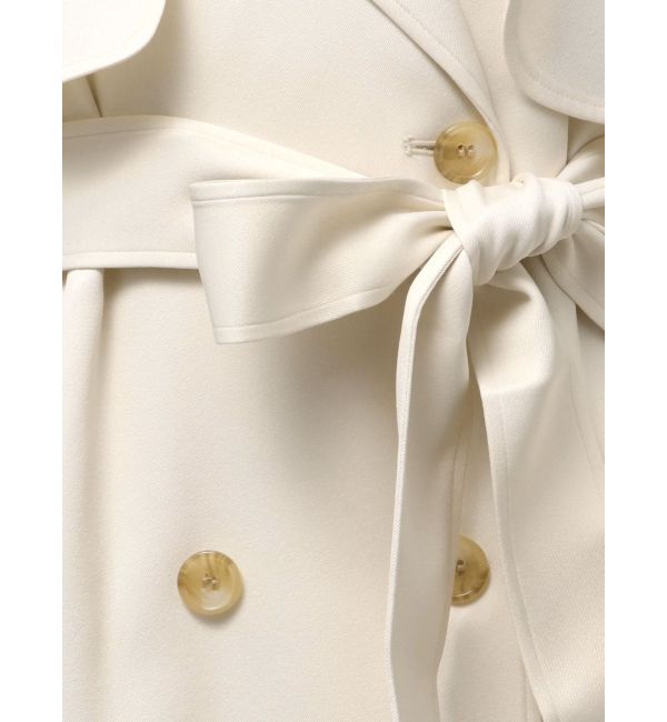 MERCURYDUO「バックチュールトレンチコート」|トレンチコート|