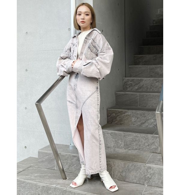 MURUA「ショートデニムジャケット【セットアップ着用可】」|デニムジャケット|