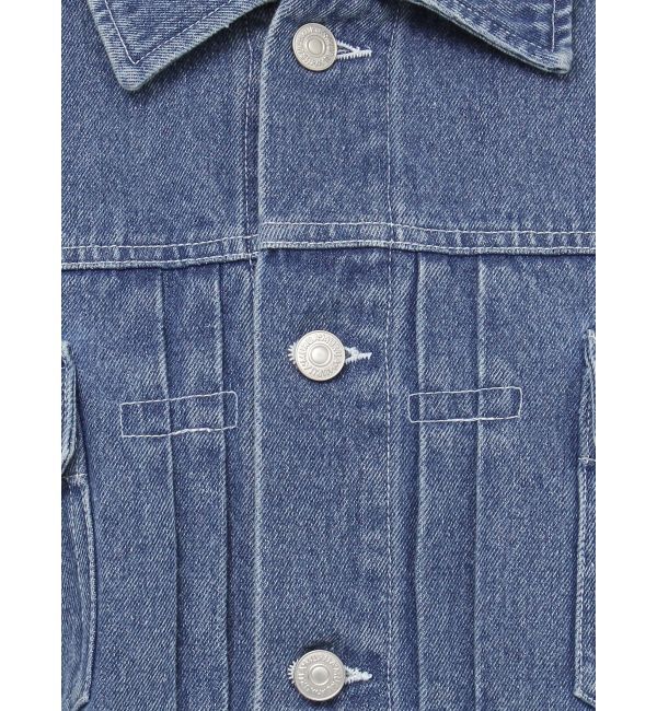 MURUA「ショートデニムジャケット【セットアップ着用可】」|デニムジャケット|