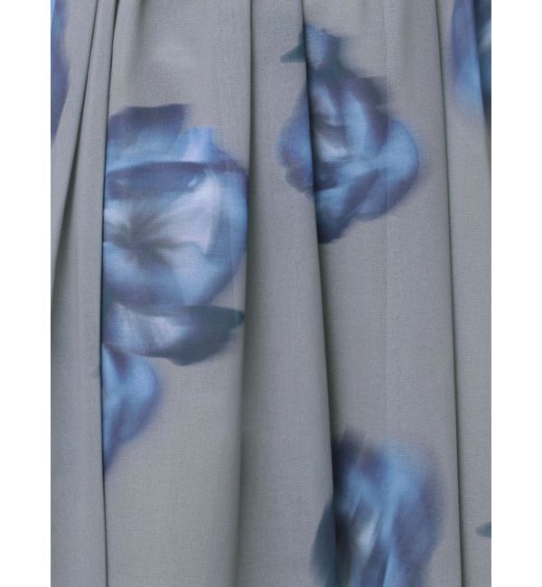 MURUA「ニュアンスフラワープリントスカート」|スカート|