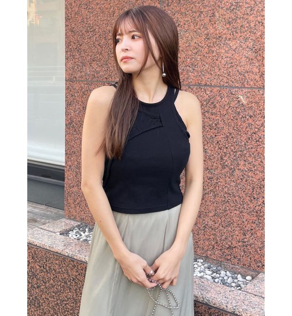 MURUA「トリックドッキングキャミタンク」|タンクトップ|