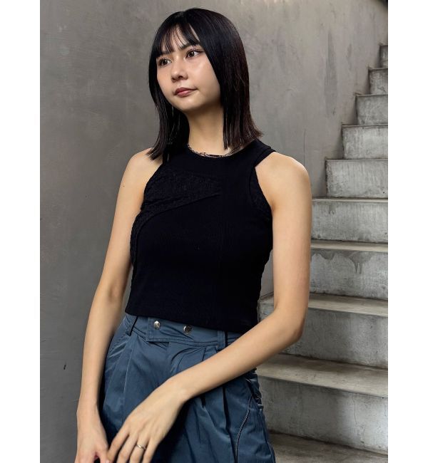 MURUA「トリックドッキングキャミタンク」|タンクトップ|