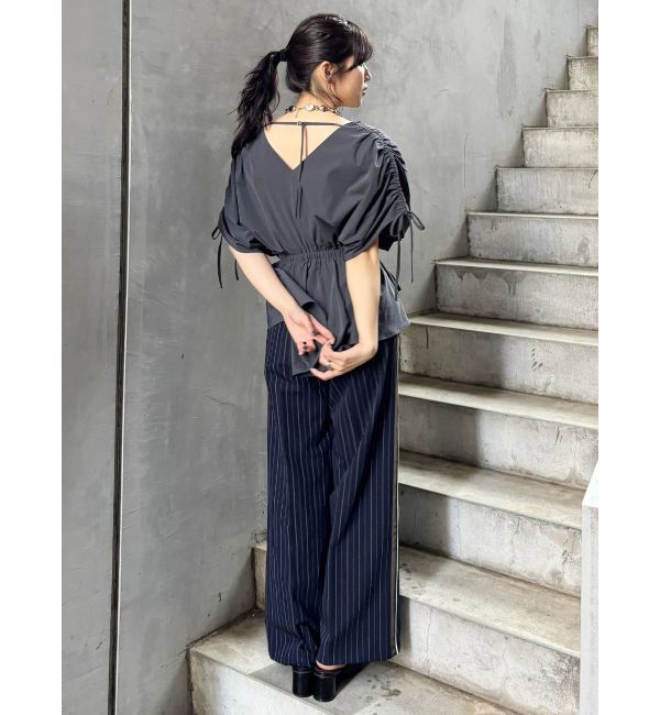 MURUA「ギャザースリーブブラウス」|シャツ・ブラウス|