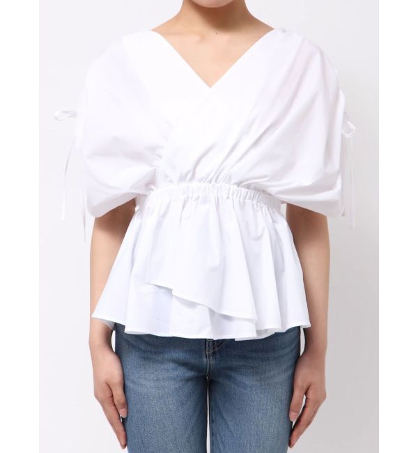 MURUA「ギャザースリーブブラウス」|シャツ・ブラウス|