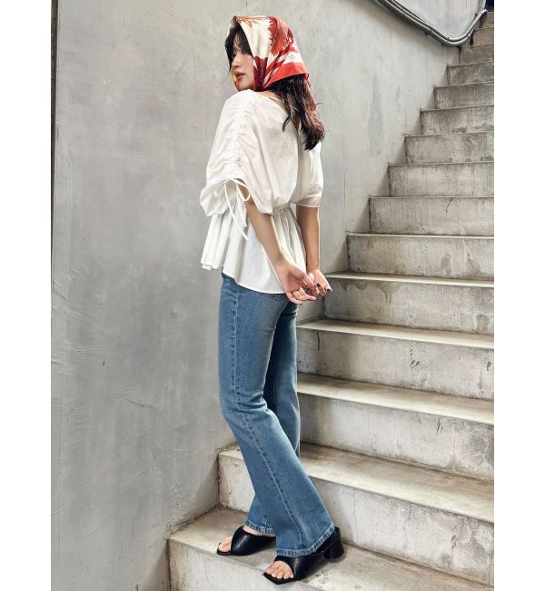 MURUA「ギャザースリーブブラウス」|シャツ・ブラウス|