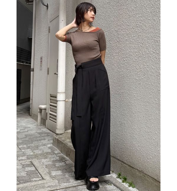 MURUA「ハイウエストデザインパンツ」|その他|
