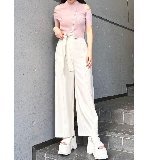 MURUA「ハイウエストデザインパンツ」|その他|