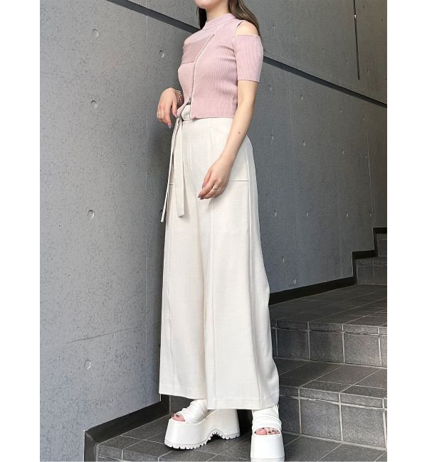 MURUA「ハイウエストデザインパンツ」|その他|