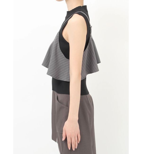 MURUA「ビスチェレイヤードニットタンク」|タンクトップ|