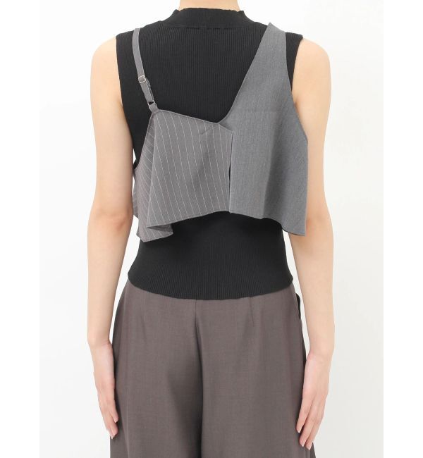 MURUA「ビスチェレイヤードニットタンク」|タンクトップ|