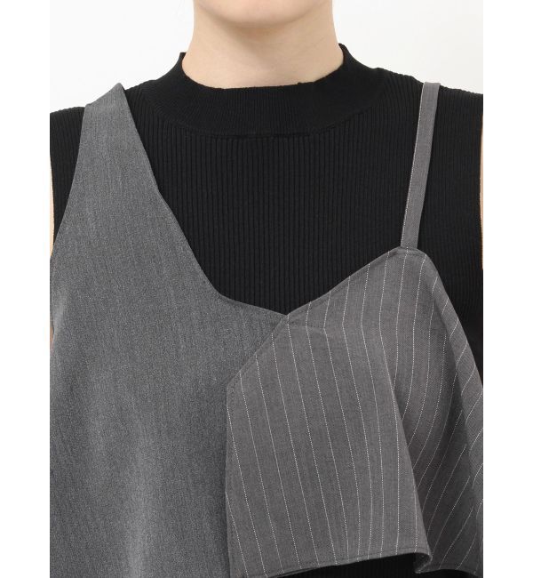 MURUA「ビスチェレイヤードニットタンク」|タンクトップ|