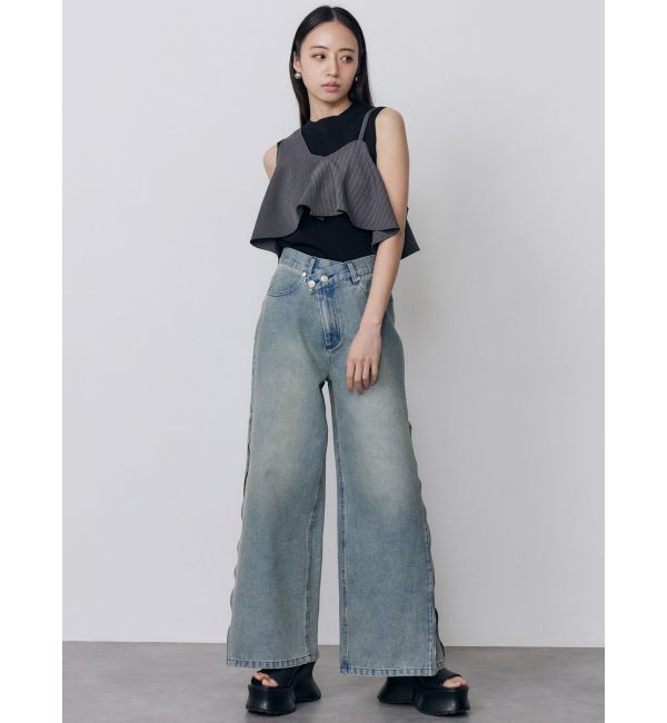 MURUA「ビスチェレイヤードニットタンク」|タンクトップ|