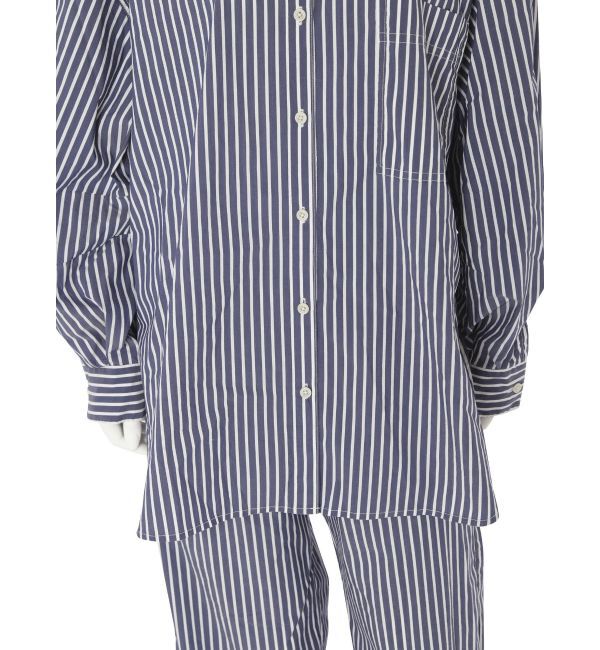 Ungrid「スリーブボリュームビッグストライプシャツ」|シャツ・ブラウス|