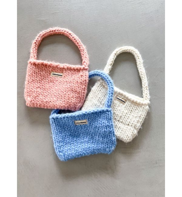 Ungrid「ローゲージニットハンドバッグ」|ハンドバッグ|