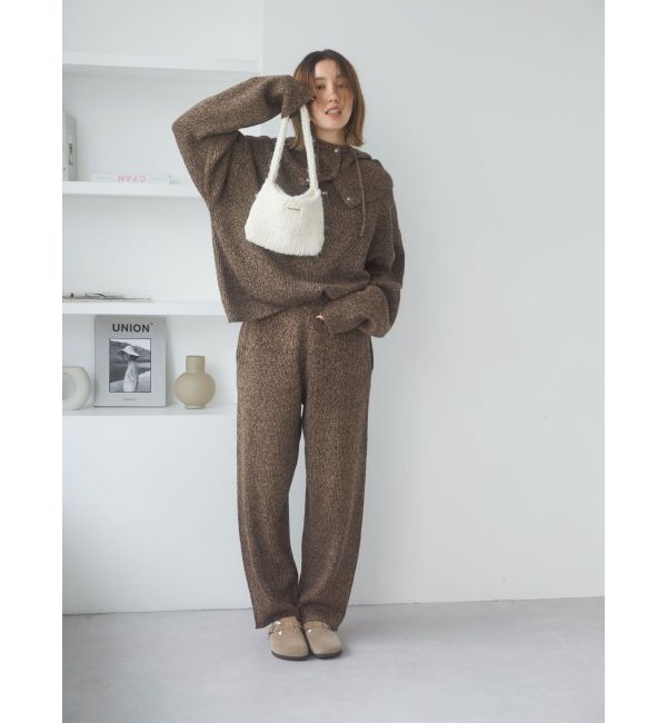 Ungrid「ローゲージニットハンドバッグ」|ハンドバッグ|