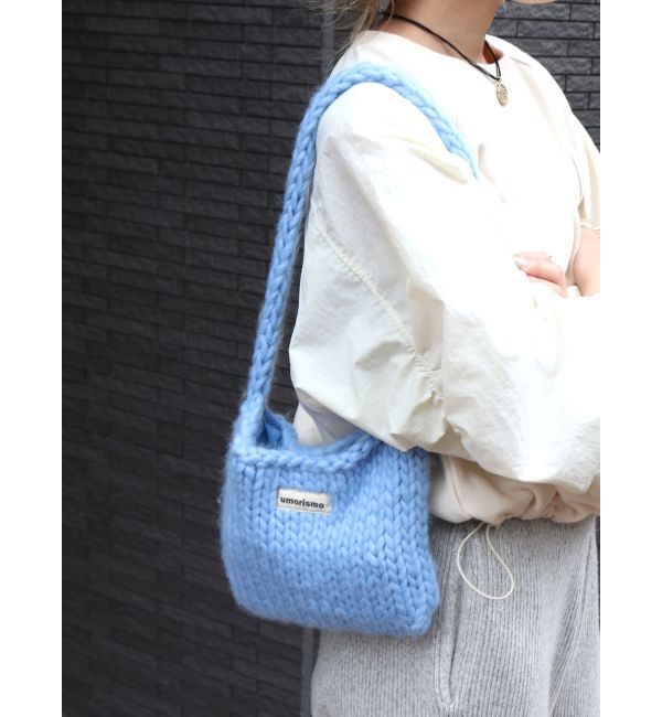 Ungrid「ローゲージニットハンドバッグ」|ハンドバッグ|