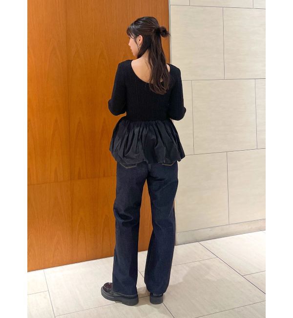 Ungrid「バルーンデザインバックオープンニット」|ニット・セーター|