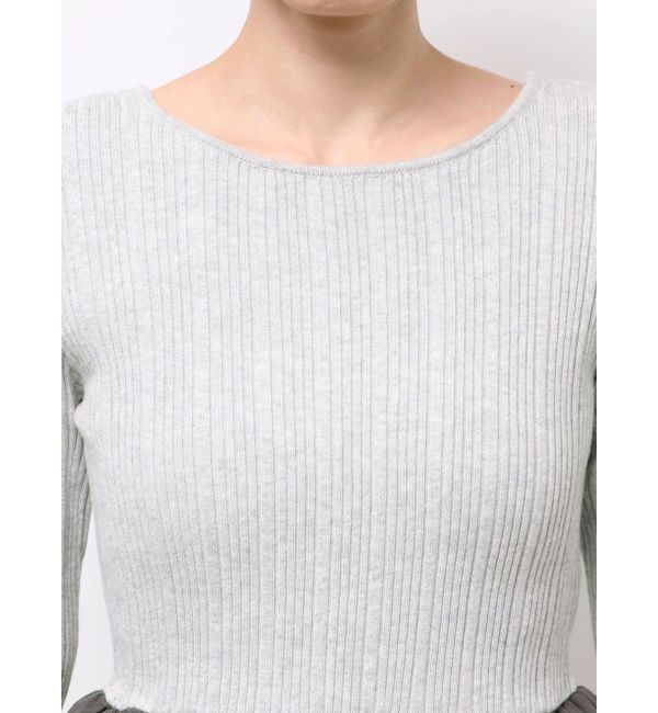 Ungrid「バルーンデザインバックオープンニット」|ニット・セーター|