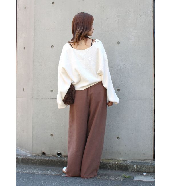 Ungrid「ハニカムショートカーディガン」|カーディガン|