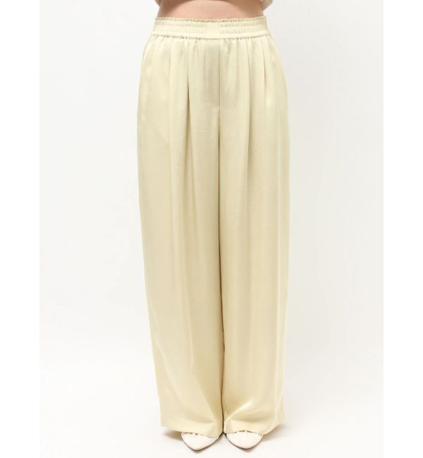 Ungrid「サテンタックワイドパンツ」|その他|