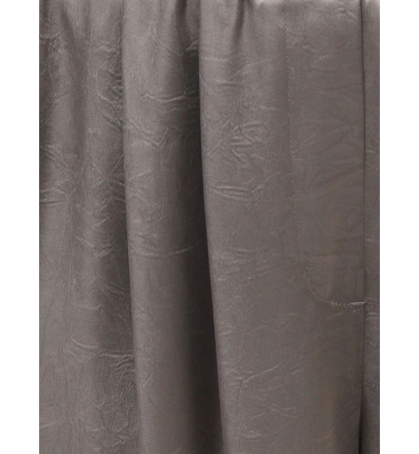 Ungrid「サテンタックワイドパンツ」|その他|