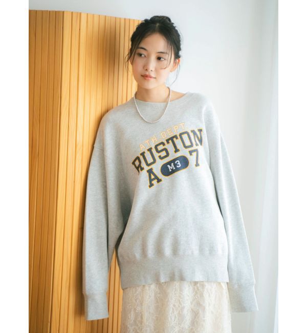 Ungrid「ルーズシルエットロゴスウェット」|スウェット・ジャージ|