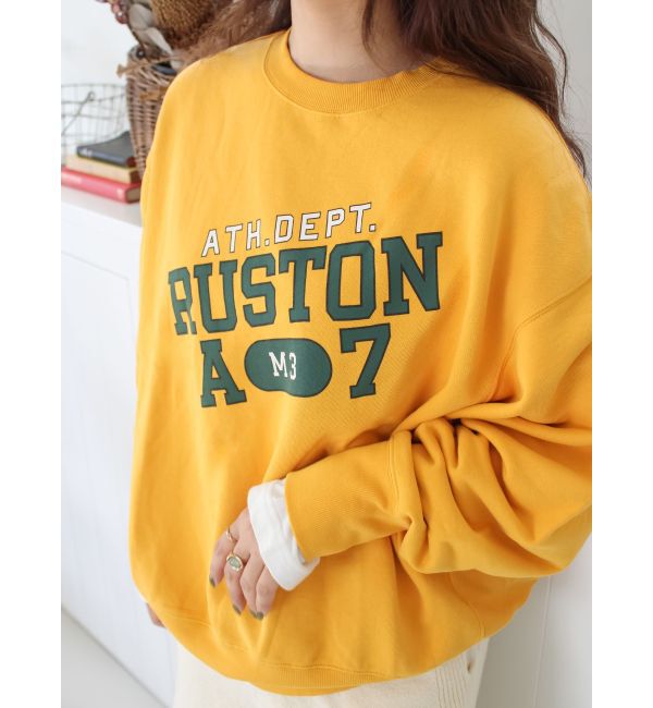 Ungrid「ルーズシルエットロゴスウェット」|スウェット・ジャージ|