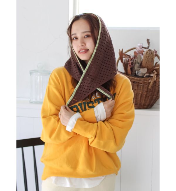 Ungrid「ルーズシルエットロゴスウェット」|スウェット・ジャージ|