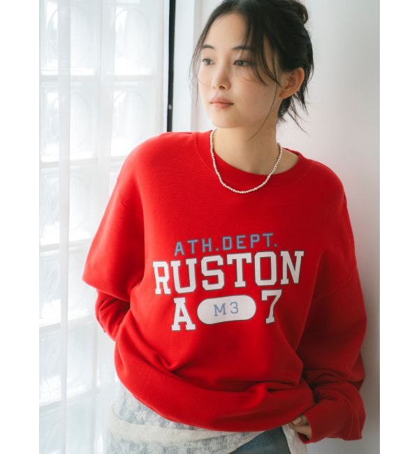 Ungrid「ルーズシルエットロゴスウェット」|スウェット・ジャージ|