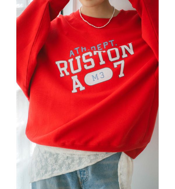 Ungrid「ルーズシルエットロゴスウェット」|スウェット・ジャージ|