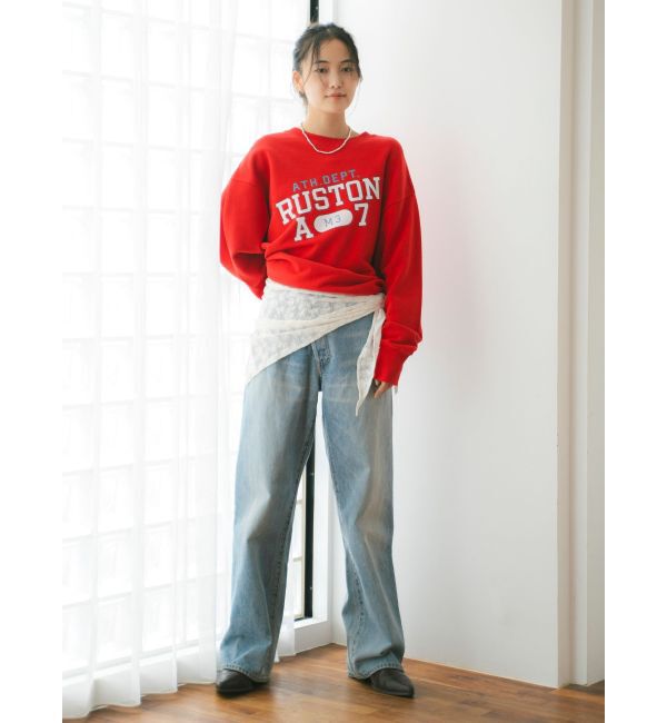 Ungrid「ルーズシルエットロゴスウェット」|スウェット・ジャージ|