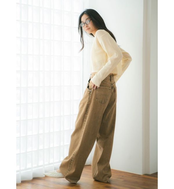 Ungrid「メッシュショートカーディガン」|カーディガン|