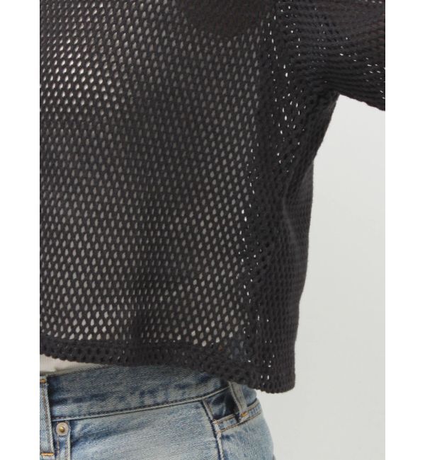 Ungrid「メッシュショートカーディガン」|カーディガン|