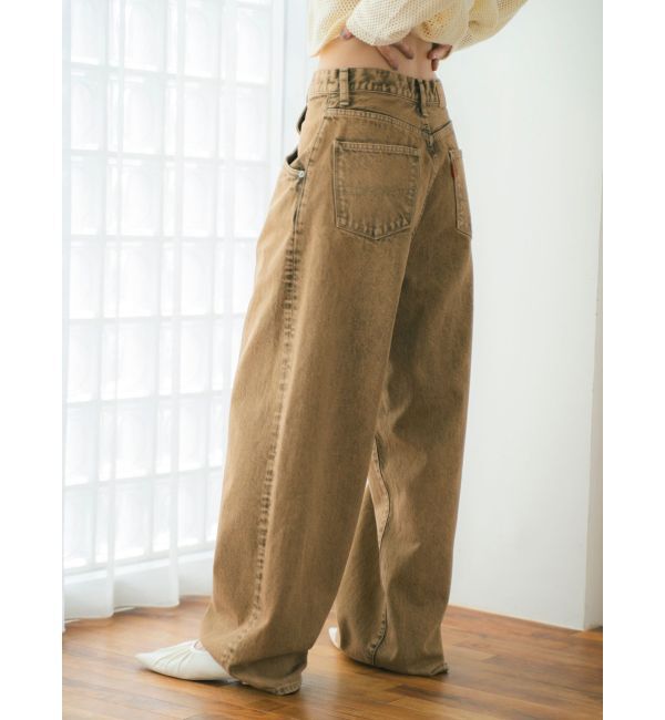 Ungrid「ブリーチルーズデニム」|デニム|