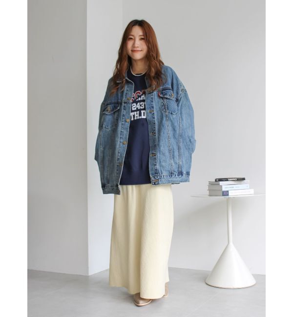Ungrid「ビッグシルエットデニムジャケット」|デニムジャケット|