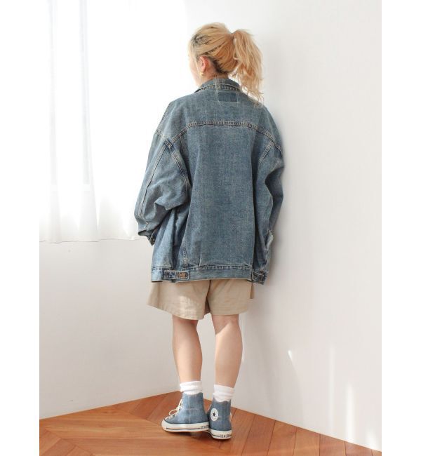 Ungrid「ビッグシルエットデニムジャケット」|デニムジャケット|