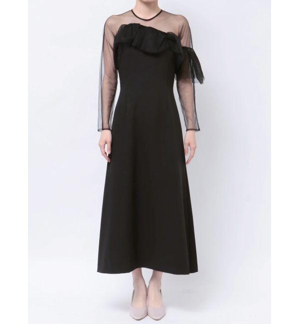 LAGUNAMOON「LADYアシンメトリーフリルドレス」|ドレス|