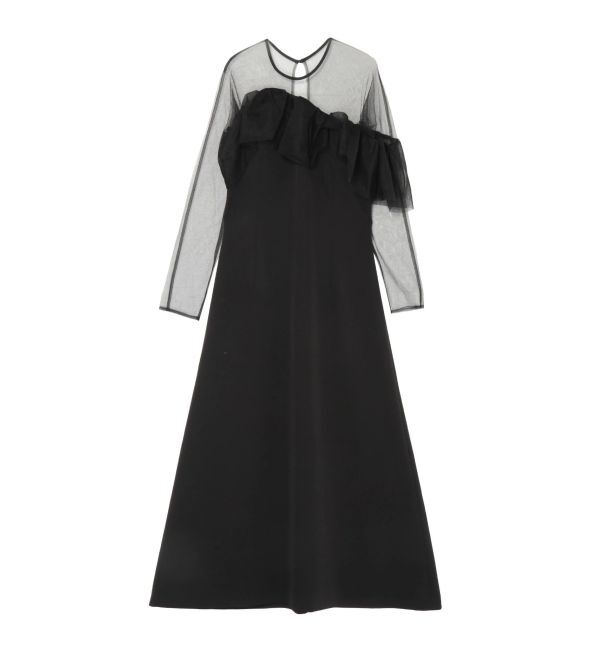 LAGUNAMOON「LADYアシンメトリーフリルドレス」|ドレス|