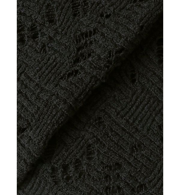 LAGUNAMOON「パターンニッティングフロントボタンワンピース」|ワンピース|