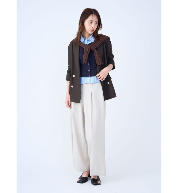 LAGUNAMOON「デタッチャブルペプラムニットカーディガン」|カーディガン|