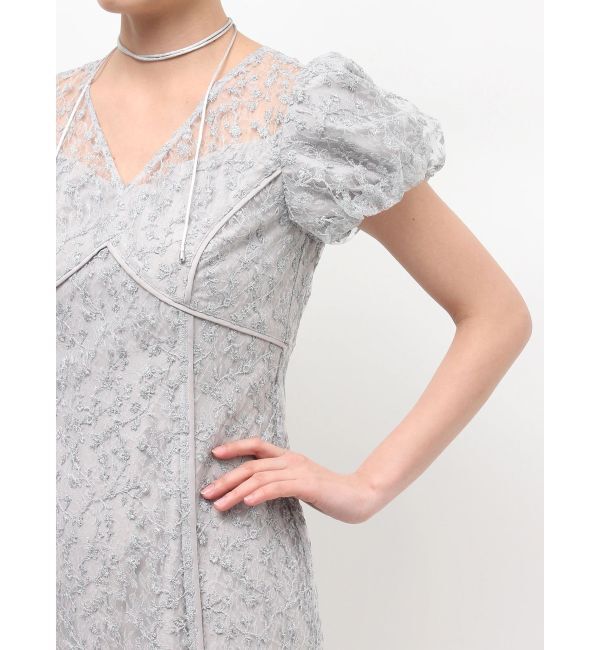 LAGUNAMOON「LADYスモールフラワーレースワンピース」|ドレス|